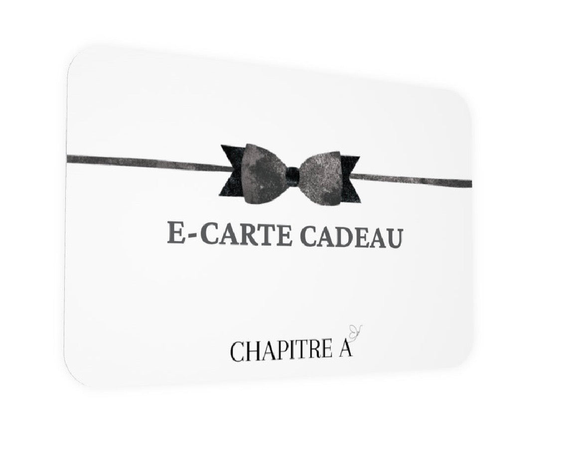 E CARTE CADEAU