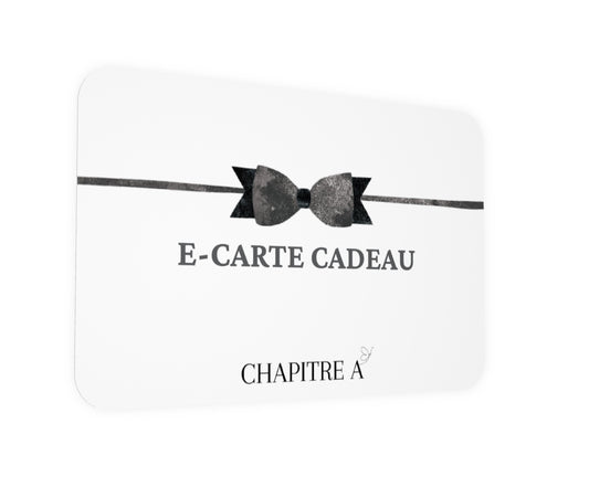 E-CARTE CADEAU