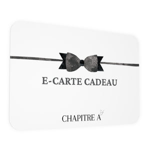 E-CARTE CADEAU
