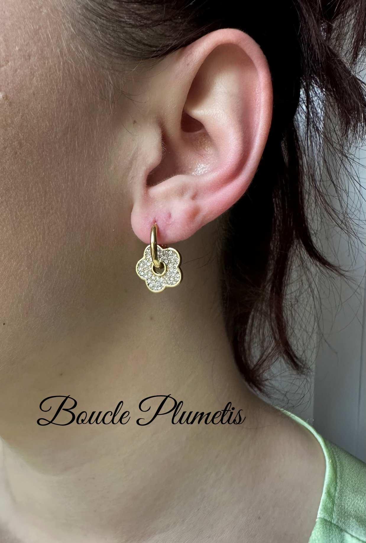Boucle d’Oreille PLUMETIS