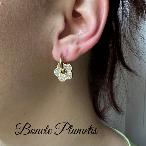 Boucle d’Oreille PLUMETIS
