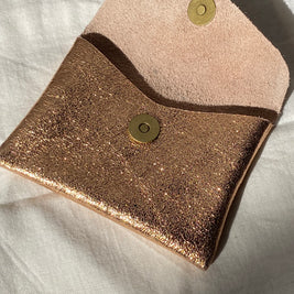 Porte carte ROSE CLAIR