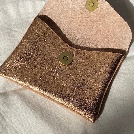 Porte carte ROSE CLAIR